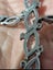 Exquisite Large CZ 925 silver Cross Carousel 6