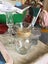 3 GLASS ITEMS VASES AND CANDLE HOLDER Carousel 1