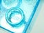 ®™DUPLO - 1 x Glitter Trans-Light Blue 2 x 2 Brick ~Retired 2020~ Carousel 3