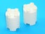 ®™DUPLO - 2 x Brick Round 2 x 2 x 2 - White ~Retired 2021~ Carousel 2