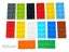 ®™DUPLO - 14 Assorted 2 x 4 Stud Plates Carousel 1