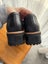 Black Leather Women’s Loafers with Gold Chain Carousel 6