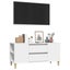 Vida Xl Tv Cabinet White 102X44.5X50 Cm Engineered Wood Carousel 1