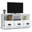 Vida Xl Tv Cabinet White 100X35x50 Cm Engineered Wood Carousel 5