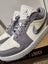 Womens Nike Air Jordan Low Size 9 Grey suede Carousel 6