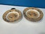 White/Gold Coloured Plates, Bowls, Ashtray Etc Carousel 18