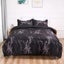 Styleforhome Bold Geometric Print Duvet Cover Set Eco Friendly Material King Carousel 4