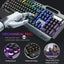 104 Keys Wireless Gaming Keyboard And Mouse Set With Rgb Backlighting Keyboard Carousel 2