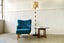 A VINTAGE NZ MADE MAHOGANY AND ALUMINIUM LAMP WITH FREDA KAHLO SHADE Carousel 10