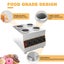 4X650ML Commercial Jam Cheese Heating Melter Electric Sauce Warmer Machine Carousel 4