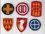 SIX VARIOUS UNITED STATES ARMY BRIGADE PATCHES Carousel 1