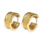 18K Gold Graziella Hoop Earrings, R # 1151 Carousel 1