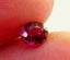 $1RE 0.85CT GORGEOUS OVAL 100% NATURAL PURPLE PINK RHODOLITE Carousel 1