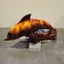 Harvest Gold Blue Mountain Pottery Dolphin. It's A Biggen. Rare/Original Labels. Carousel 3