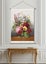 Flower art in glass vase canvas print wall art Carousel 3
