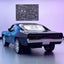 Dodge Charger 1970 1:24 American Super Muscle Car Alloy Diecast Carousel 10