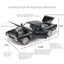Dodge Charger 1970 1:24 American Super Muscle Car Alloy Diecast Carousel 13
