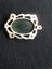 3 greenstone gold plated pendants J6 Carousel 6