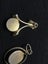 3 greenstone gold plated pendants J6 Carousel 8