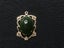 3 greenstone gold plated pendants J6 Carousel 3