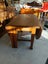 1210 AWESOME SUPER THICK OAK DROPSIDE TABLE Carousel 3