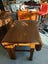 1210 AWESOME SUPER THICK OAK DROPSIDE TABLE Carousel 4