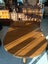 1210 AWESOME SUPER THICK OAK DROPSIDE TABLE Carousel 9