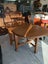 1210 AWESOME SUPER THICK OAK DROPSIDE TABLE Carousel 10