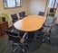 Boardroom table & 6x chairs Carousel 1