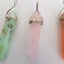 3 Crystal Point Pendants (925 Bales) with Black Plaited Thong Necklace Carousel 8