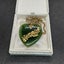 BEAUTIFUL “KIA ORA” 9ct GOLD GREENSTONE HEART NECKLACE - $1 RES Carousel 1