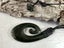 Lashed Greenstone Nephrite Hei Matau Long Fish Hook 73mm NH029 Carousel 3