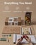 Book Nook Miniature Model Kit- Bookstore DIY Miniature Carousel 3