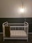 White Mocka Sonata Cot & Mattress Carousel 1