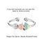 Anxiety Worry Fidget Ball Ring Meditation Spinner Ring Adjustable Opening Carousel 4