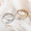 Anxiety Worry Fidget Ball Ring Meditation Spinner Ring Adjustable Opening Carousel 8