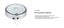 LED Light Base Multicolor Round Display Stand for Crystal Art Lighted Base Carousel 4