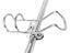 316 Stainless Steel Rail Mount Fishing Rod Holder Carousel 2