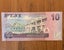 10 Fiji decimal notes from different series 50cents to $50 denominations (#11) Carousel 13