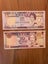 10 Fiji decimal notes from different series 50cents to $50 denominations (#11) Carousel 14