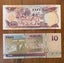 10 Fiji decimal notes from different series 50cents to $50 denominations (#11) Carousel 15