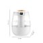 Hod Health & Home 1300Ml Aroma Humidifier Double Spray Port Usb Water With Light Carousel 2