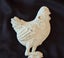 Wrought-iron Coat Hooks Hens x2 Shabby Chic Farmhouse Decor Carousel 3
