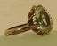 ___ Vintage 9ct Gold Spinel Ring Carousel 8