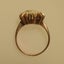 ___ Vintage 9ct Gold Spinel Ring Carousel 9