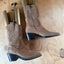 Andrea Biani “Fever” Tan Suede Leather Cowboy/Western Boots Size 40 Carousel 4