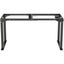 FlexiSpot E1Q 4 Leg Electric Standing Desk - 1400x700x25mm - Black Desktop + Carousel 11