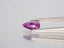 $1 RES * Buy Now $1,400.00 * 0.64ct Pear Unheated Purple SAPPHIRE Gemstone Carousel 5