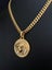IcedOut Medusa Pendant - Gold Carousel 3