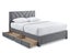 Double Fabric Bed Frame Carousel 3